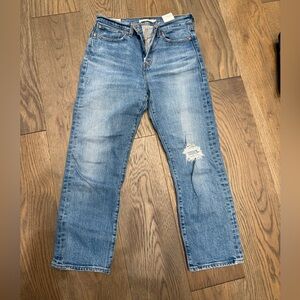 Women’s wedge jeans